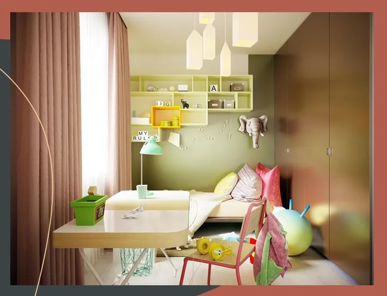 Culori pentru design Interior cameră copii