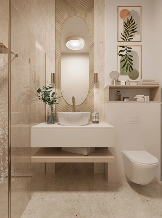 Stiluri contemporane de design interior pentru baie