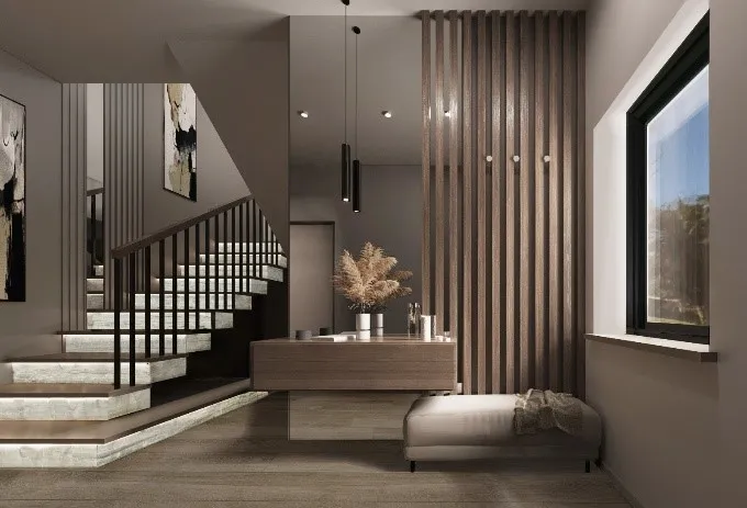 Stilul clasic în design interior casă cu etaj