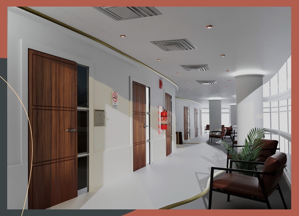 Atmosferă relaxantă în design interior cabinet medicaș